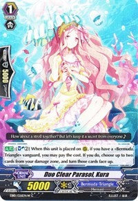 Image of Duo Clear Parasol, Kura (White) (EB10/026EN-W) [Divas Duet]