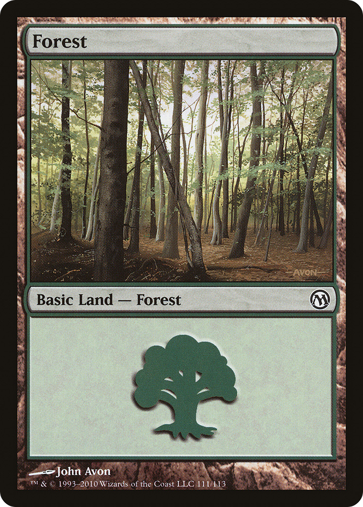 Image of Forest (111) [Duels of the Planeswalkers]