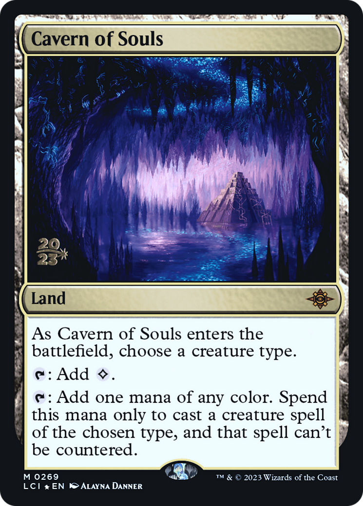 Image of Cavern of Souls [The Lost Caverns of Ixalan Prerelease Cards]