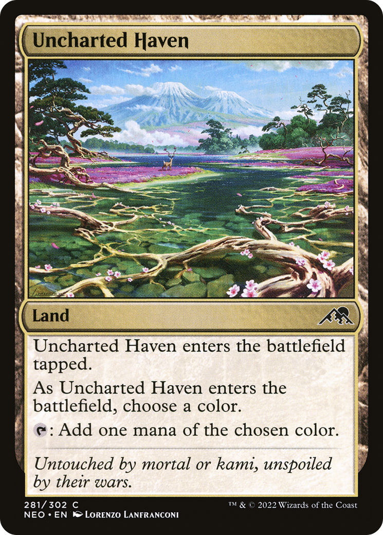 Image of Uncharted Haven [Kamigawa: Neon Dynasty]