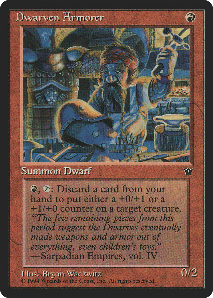 Image of Dwarven Armorer [Fallen Empires]