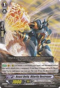 Image of Beast Deity, Hilarity Destroyer (BT10/090EN) [Triumphant Return of the King of Knights]