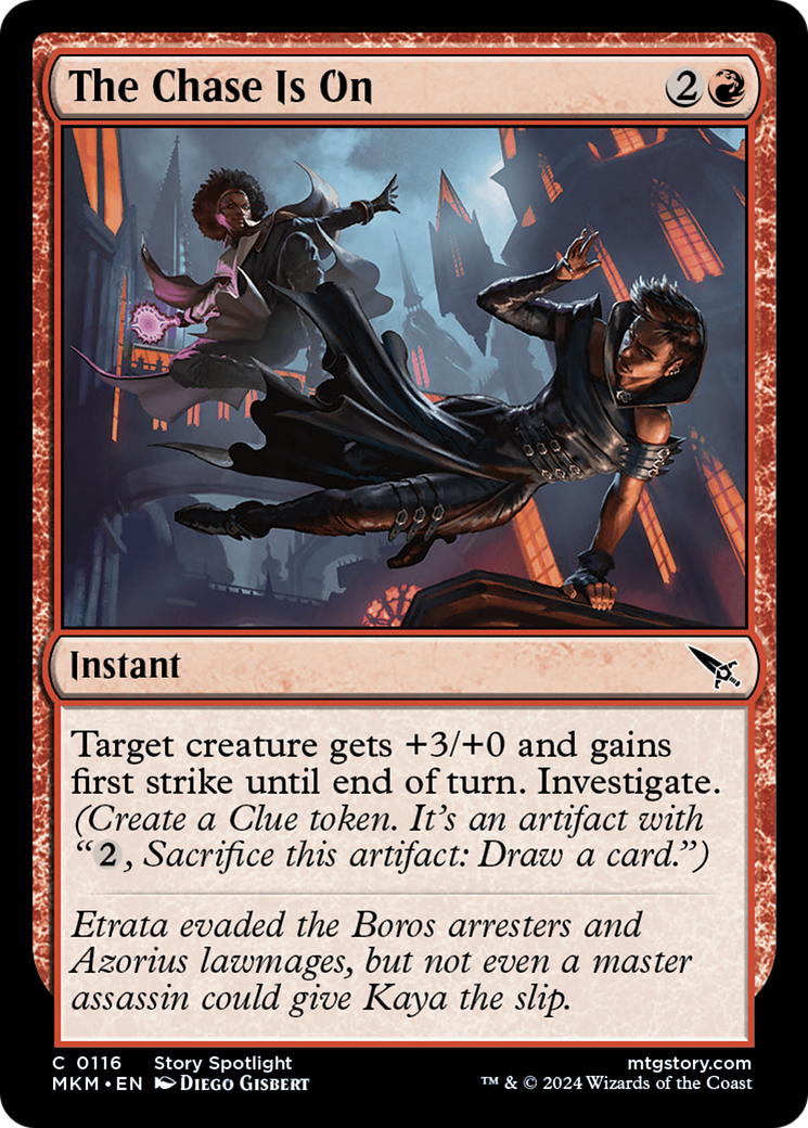 Image of The Chase Is On [Murders at Karlov Manor]