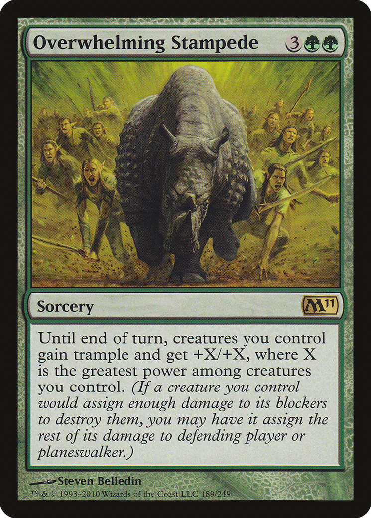 Image of Overwhelming Stampede [Magic 2011]