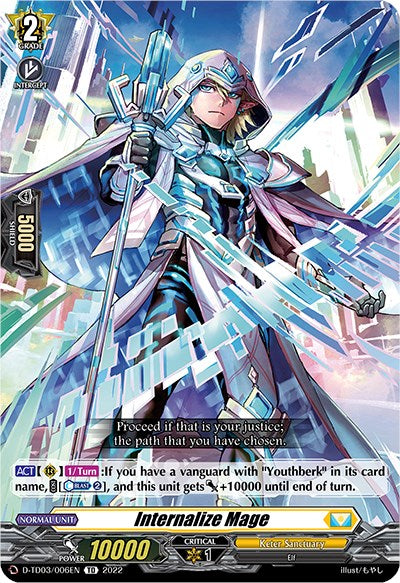 Image of Internalize Mage (D-TD03/006EN) [Raika Koshiba -Skyfall Executors-]