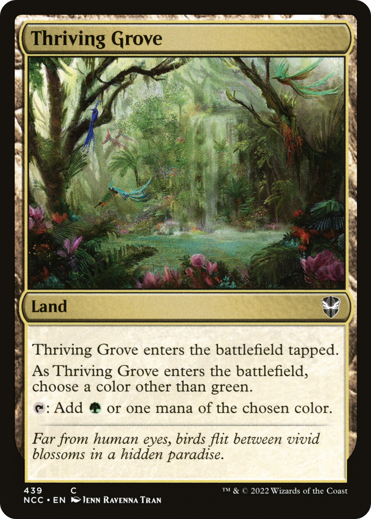 Image of Thriving Grove [Streets of New Capenna Commander]