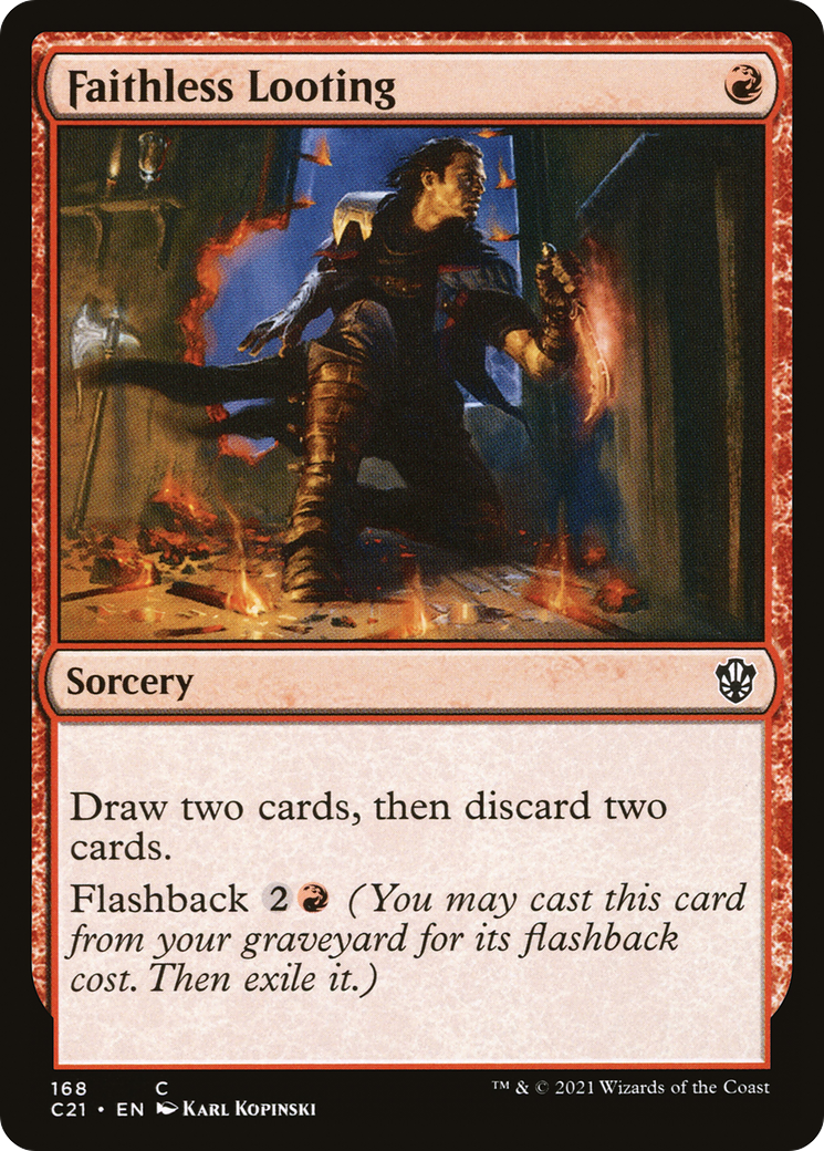 Image of Faithless Looting [Commander 2021]