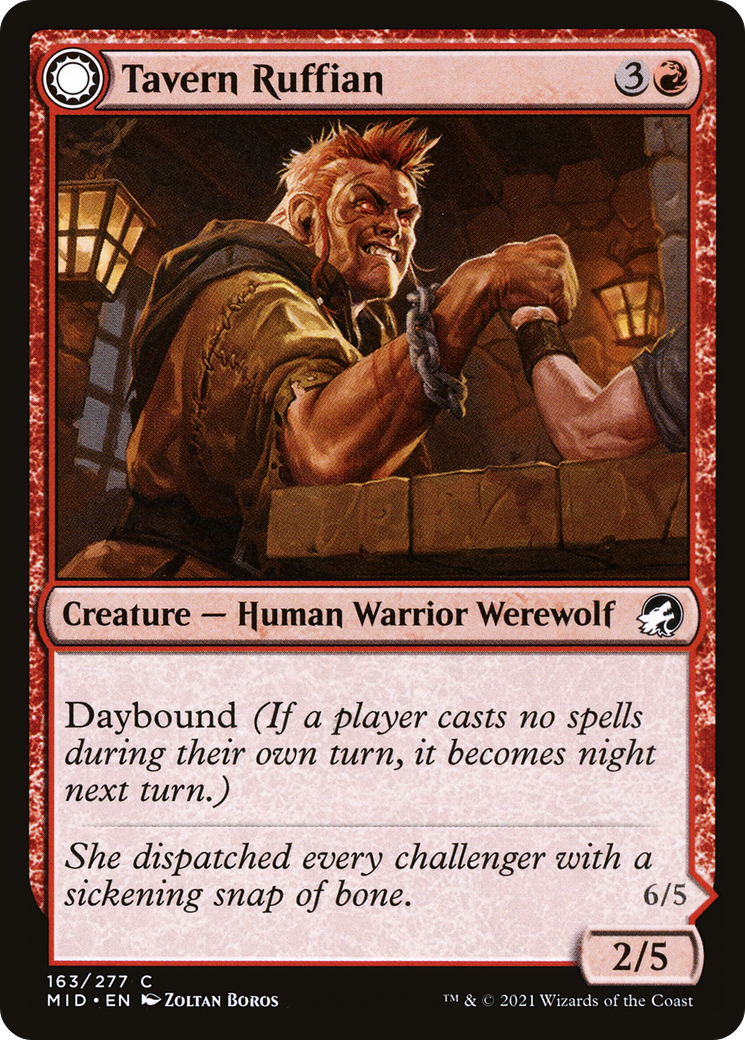 Image of Tavern Ruffian // Tavern Smasher [Innistrad: Midnight Hunt]