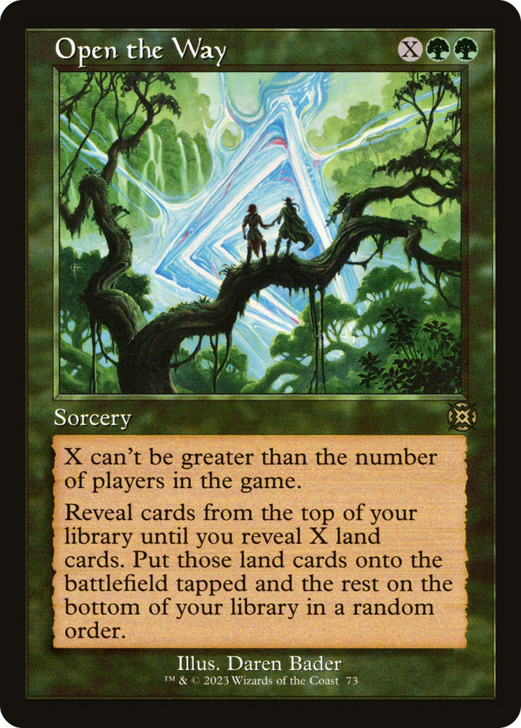 Image of Open the Way (Retro) [March of the Machine: The Aftermath]
