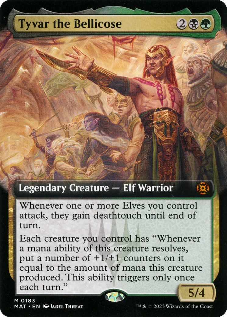 Image of Tyvar the Bellicose (Extended Art) [March of the Machine: The Aftermath]