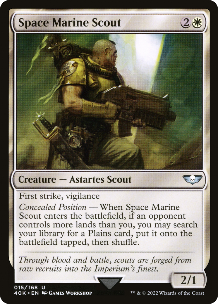 Image of Space Marine Scout [Warhammer 40,000]