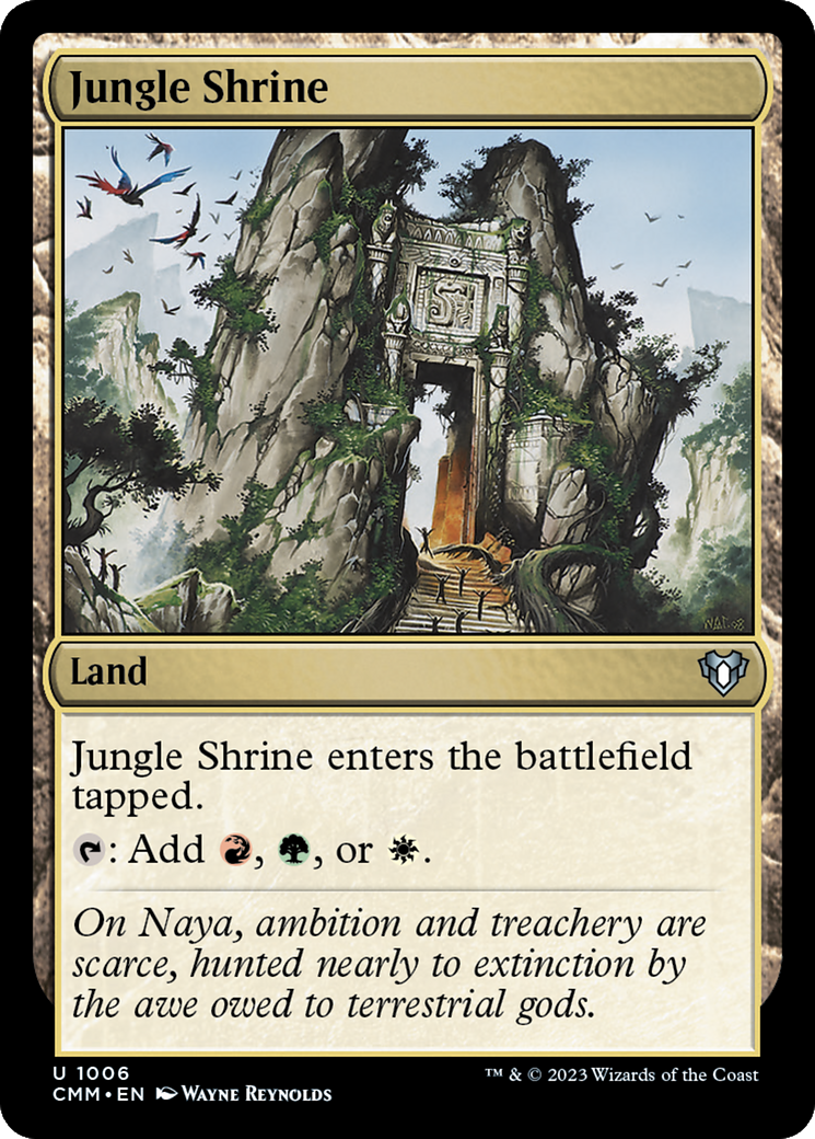 Image of Jungle Shrine [Commander Masters]