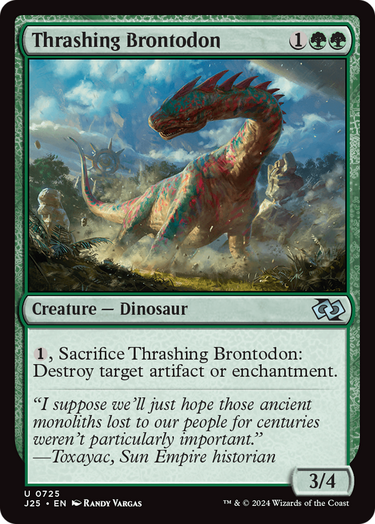 Image of Thrashing Brontodon [Foundations Jumpstart]