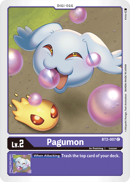 Image of Pagumon [BT2-007] [Release Special Booster Ver.1.0]