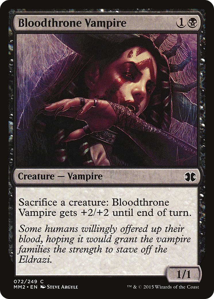Image of Bloodthrone Vampire [Modern Masters 2015]