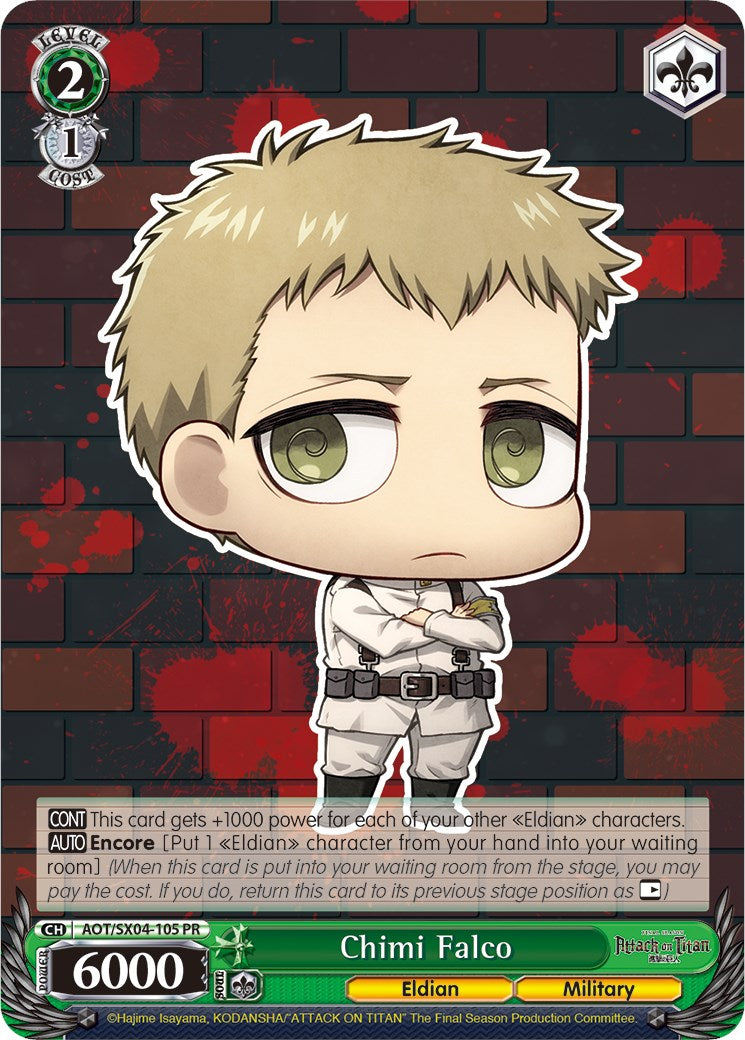 Image of Chimi Falco (Foil) [Attack On Titan: Final Season]