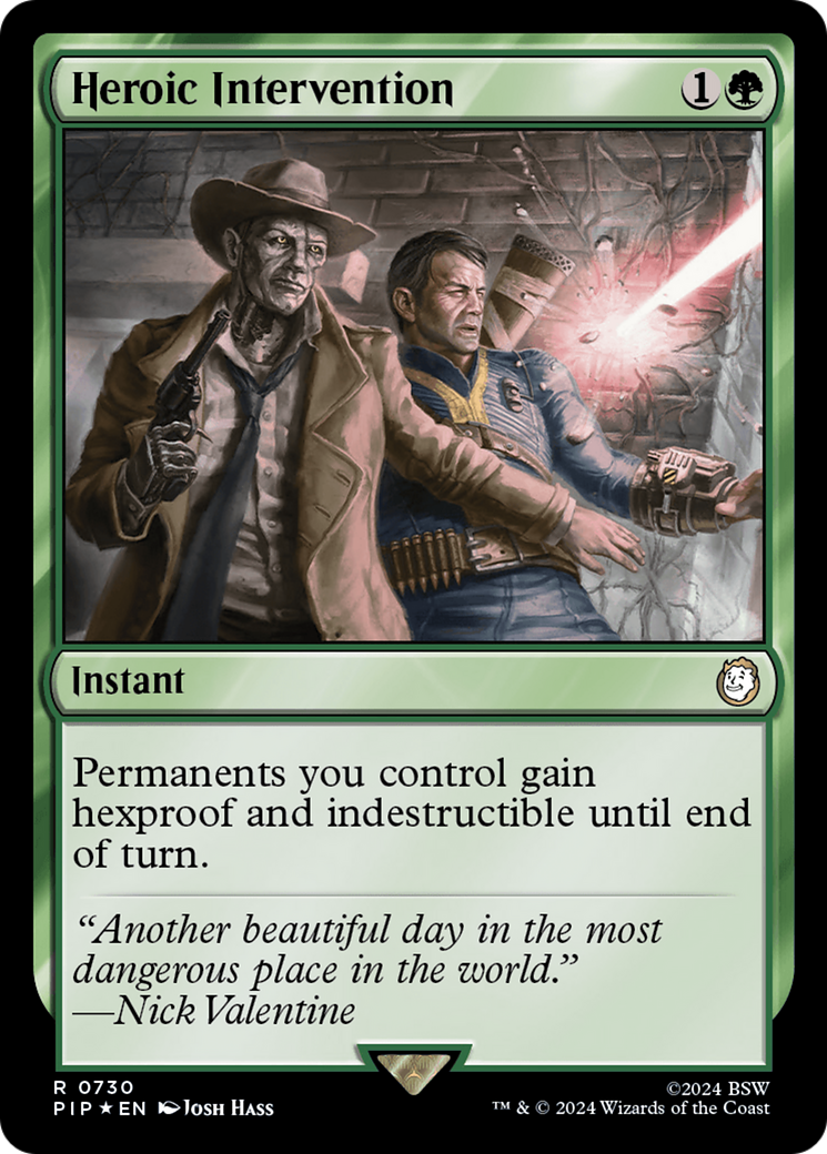 Image of Heroic Intervention (Surge Foil) [Fallout]