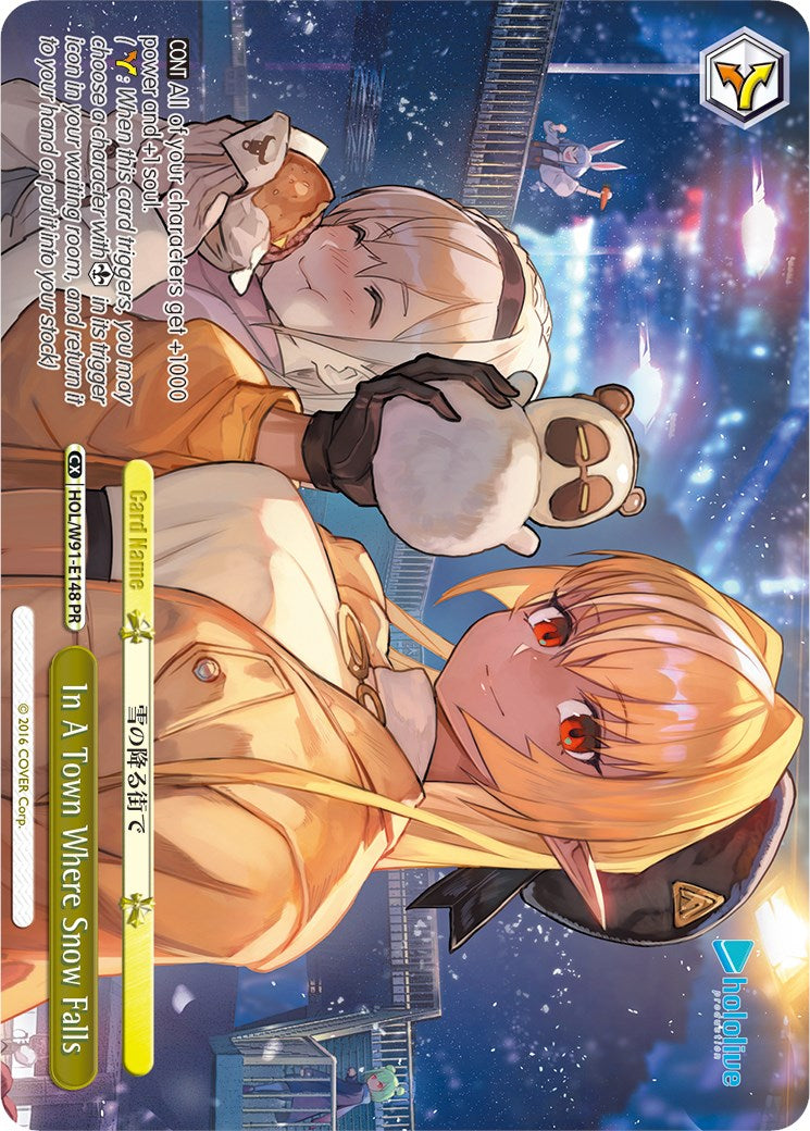 Image of In A Town Where Snow Falls (HOL/W91-E148 PR) [hololive production]