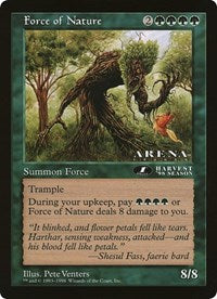 Image of Force of Nature (Oversized) [Oversize Cards]
