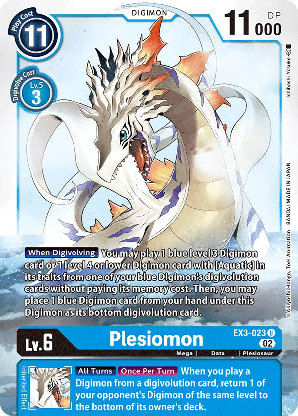 Image of Plesiomon [EX3-023] [Draconic Roar]