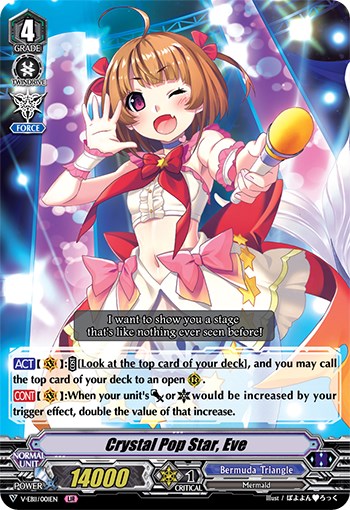 Image of Crystal Pop Star, Eve (V-EB11/001EN) [Crystal Melody]