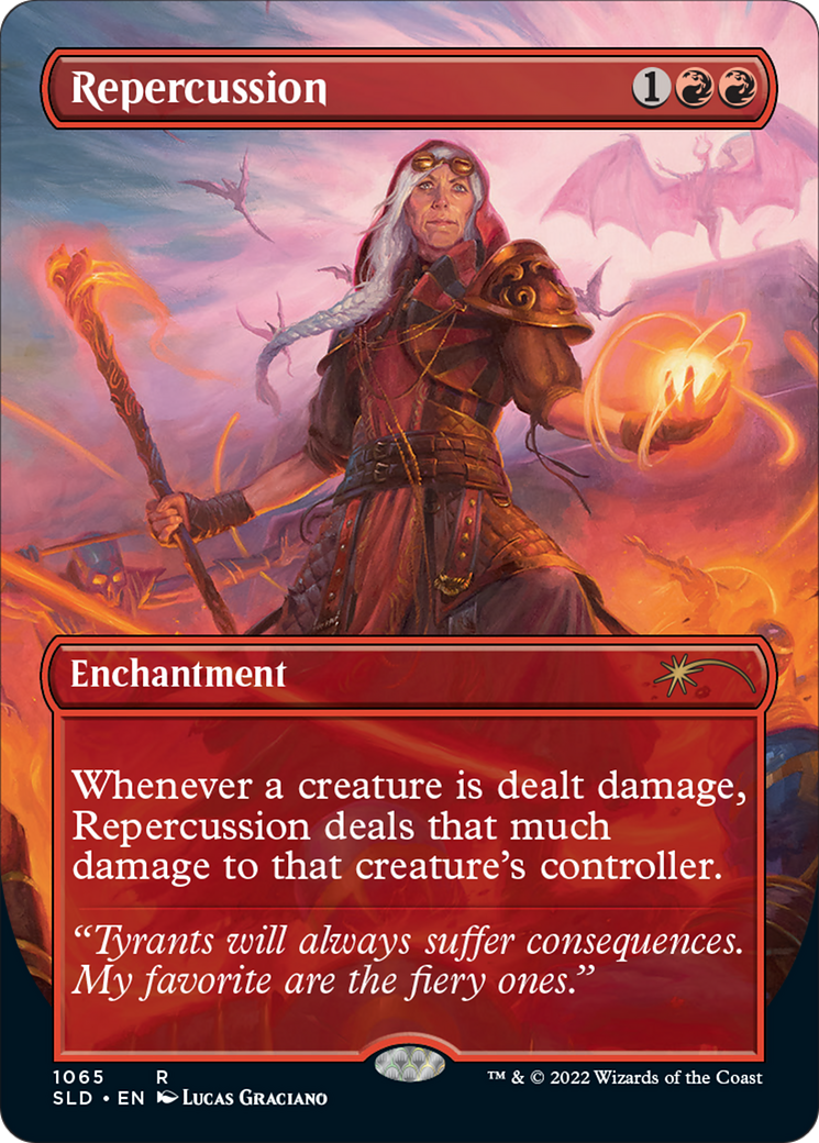 Image of Repercussion (Borderless) [Secret Lair Drop Series]