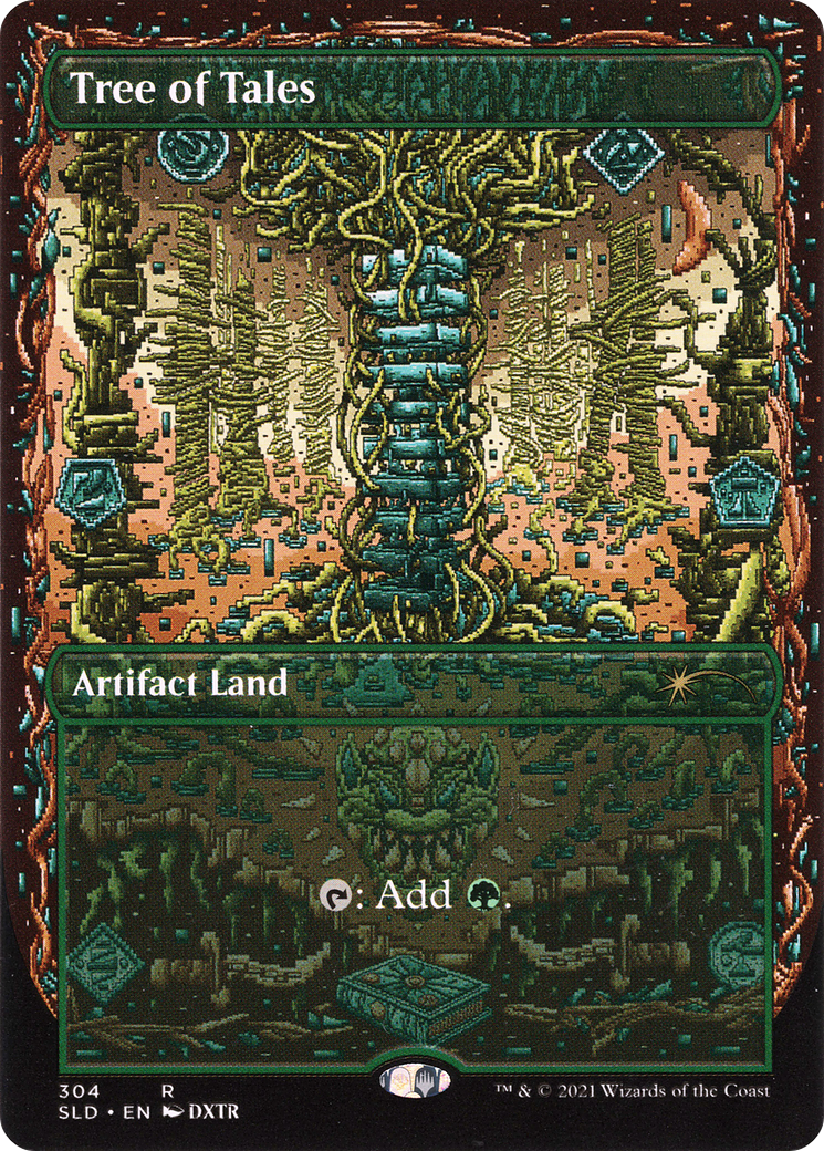 Image of Tree of Tales (Borderless) [Secret Lair Drop Series]