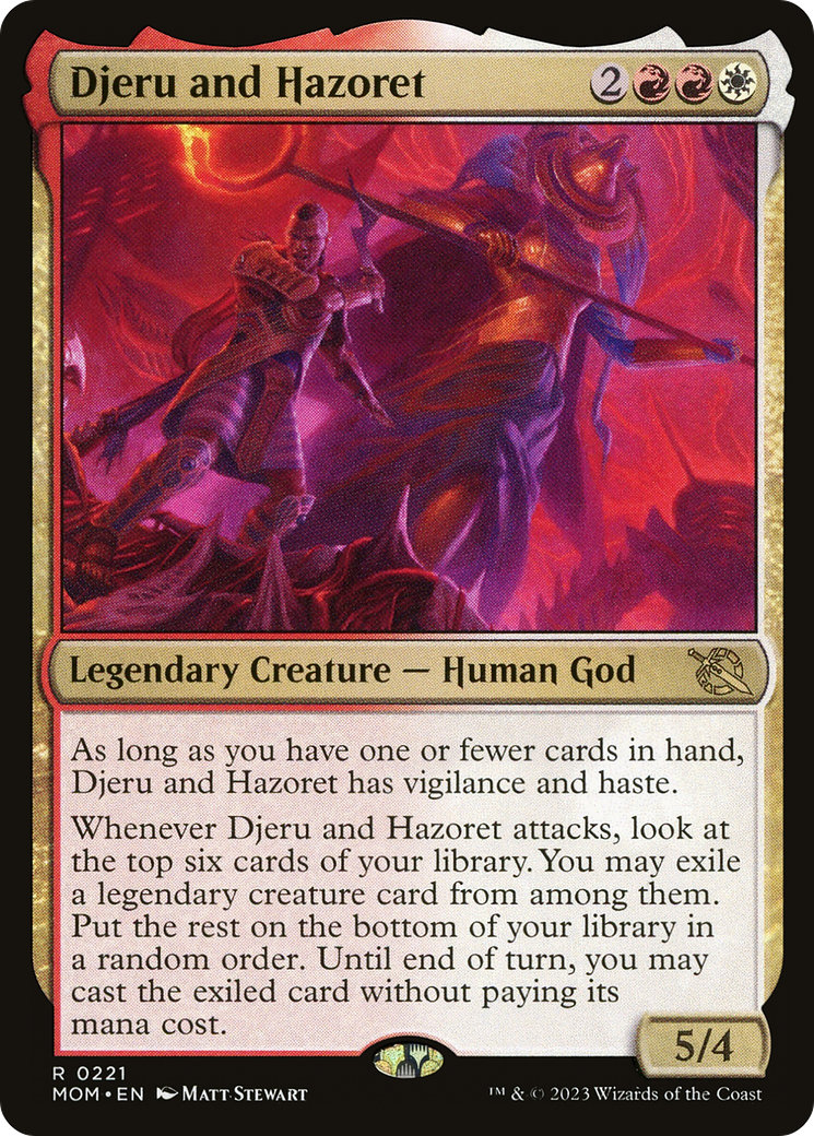 Image of Djeru and Hazoret [March of the Machine]