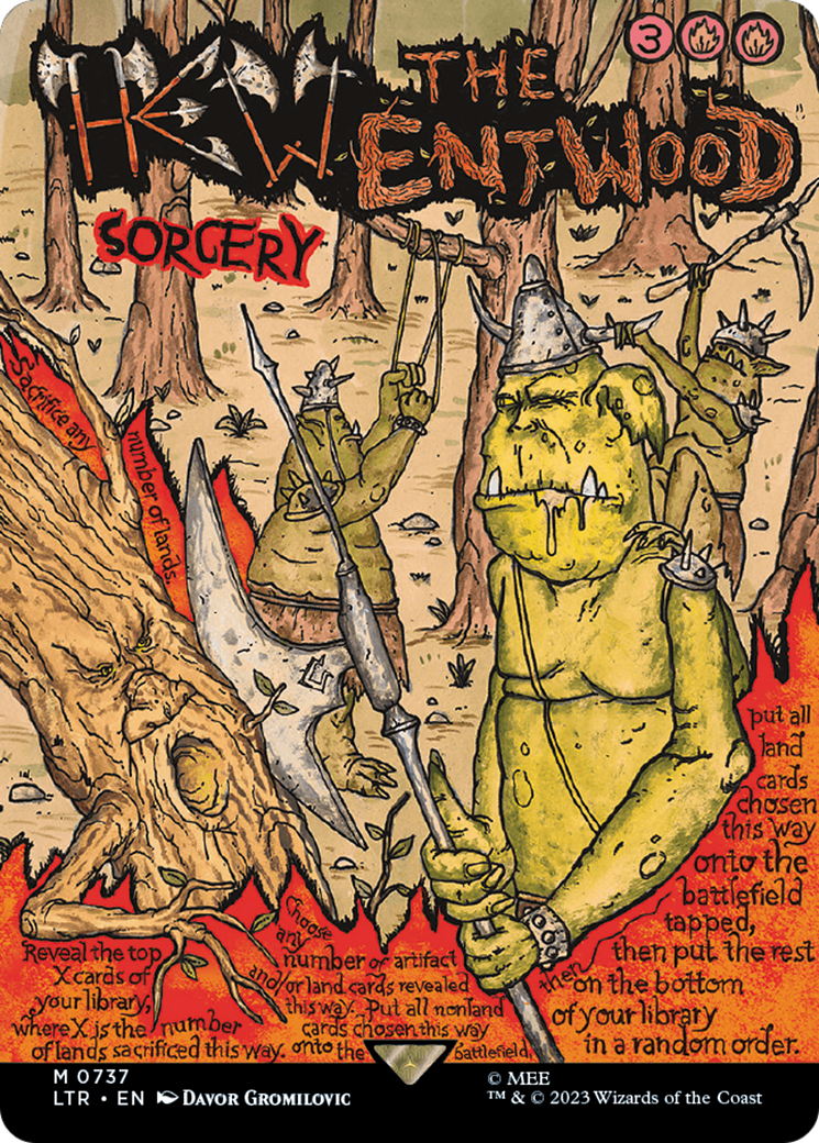 Image of Hew the Entwood (Borderless Poster) [The Lord of the Rings: Tales of Middle-Earth]