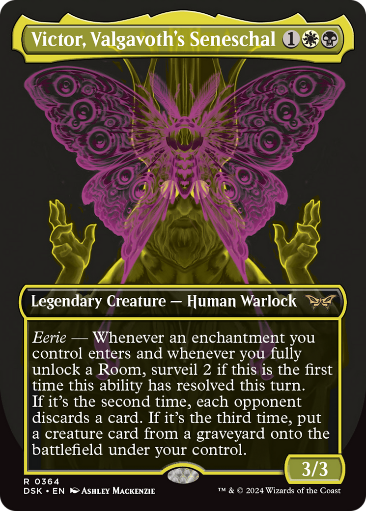 Image of Victor, Valgavoth's Seneschal (Showcase) [Duskmourn: House of Horror]