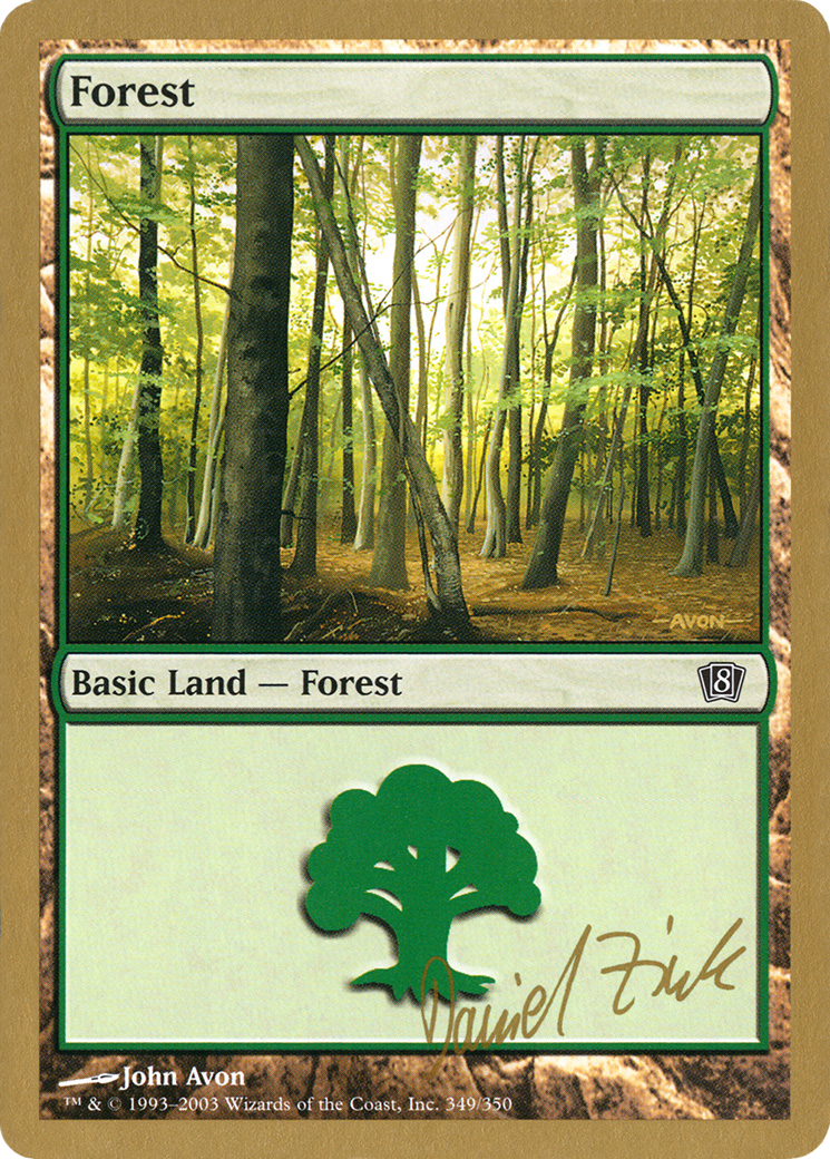 Image of Forest (dz349) (Daniel Zink) [World Championship Decks 2003]