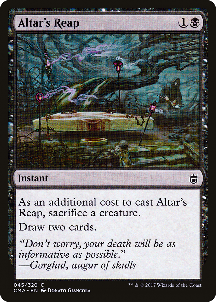 Image of Altar's Reap [Commander Anthology]