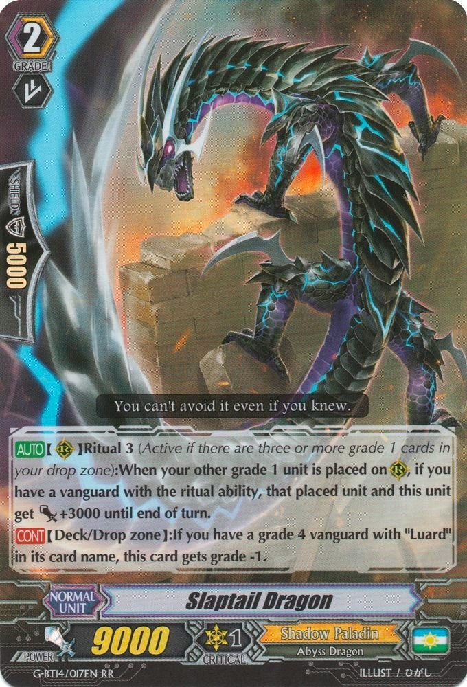 Image of Slaptail Dragon (G-BT14/017EN) [Divine Dragon Apocrypha]