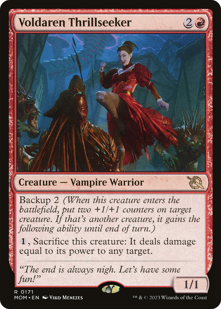 Image of Voldaren Thrillseeker [March of the Machine]