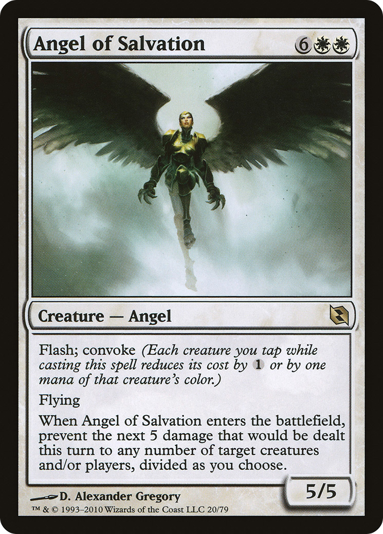 Image of Angel of Salvation [Duel Decks: Elspeth vs. Tezzeret]