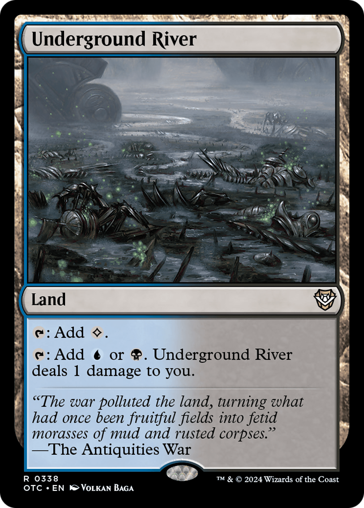 Image of Underground River [Outlaws of Thunder Junction Commander]