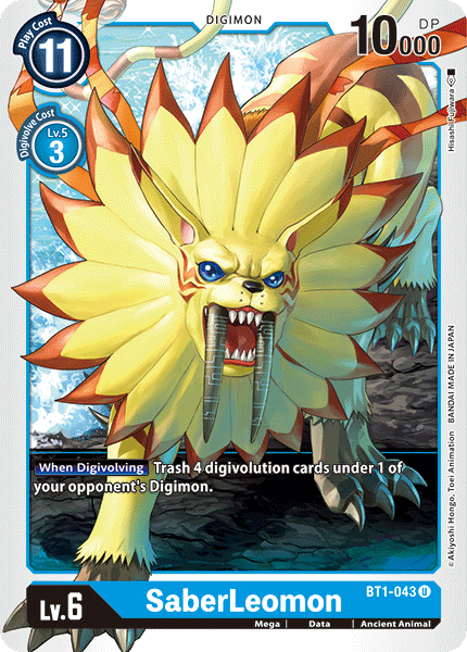 Image of SaberLeomon [BT1-043] [Release Special Booster Ver.1.0]