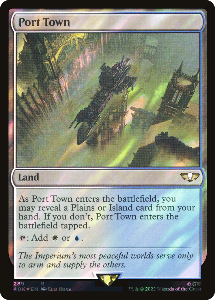 Image of Port Town (Surge Foil) [Warhammer 40,000]