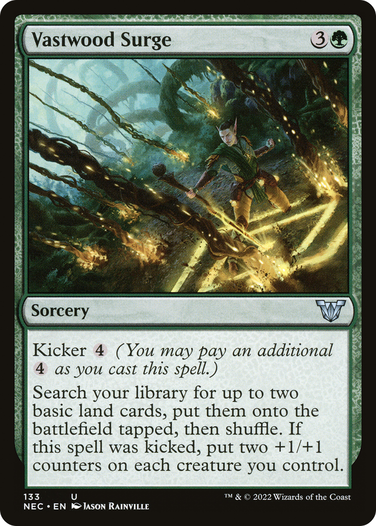 Image of Vastwood Surge [Kamigawa: Neon Dynasty Commander]