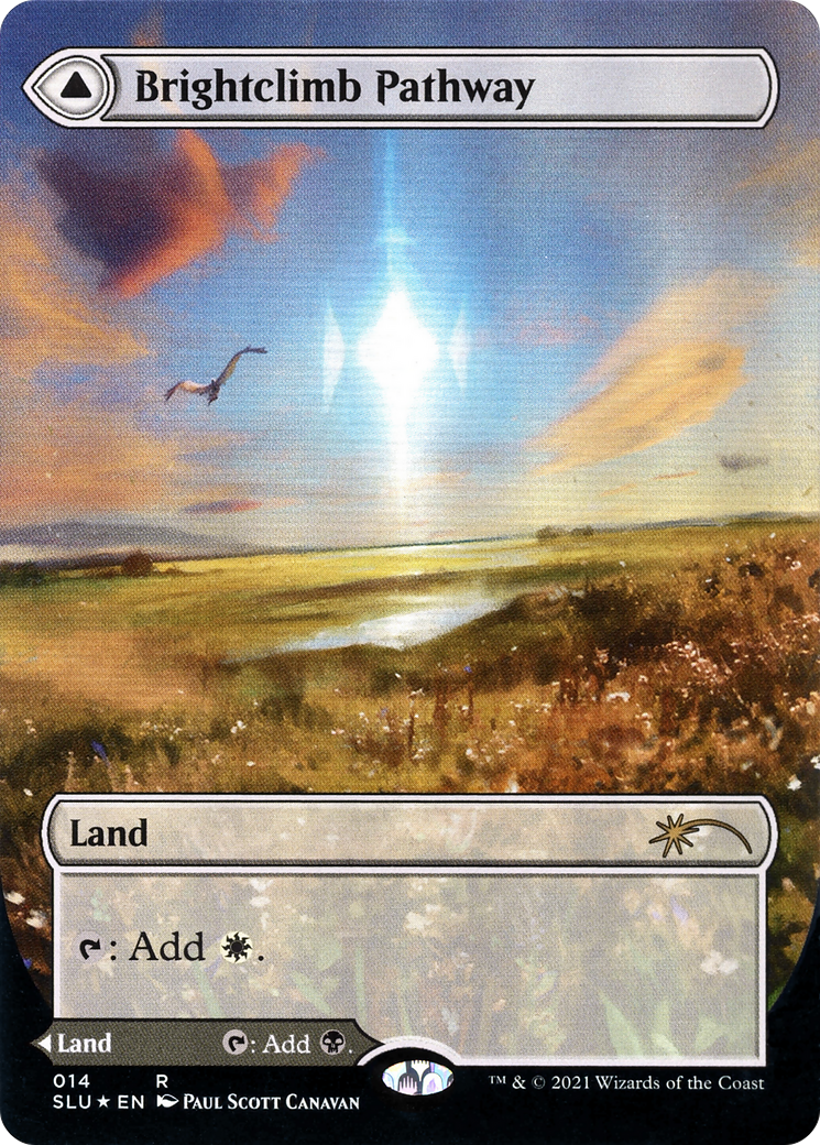Image of Brightclimb Pathway // Grimclimb Pathway (Borderless) [Secret Lair: Ultimate Edition 2]
