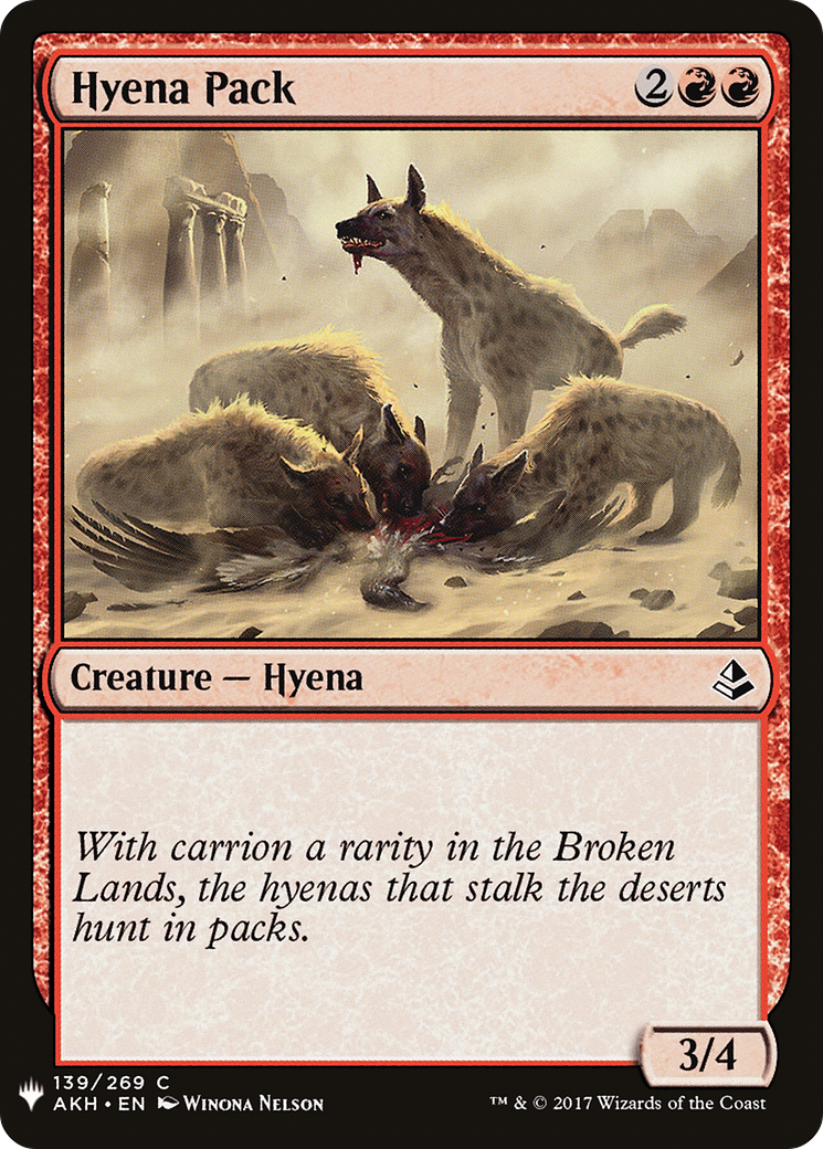 Image of Hyena Pack [Mystery Booster]
