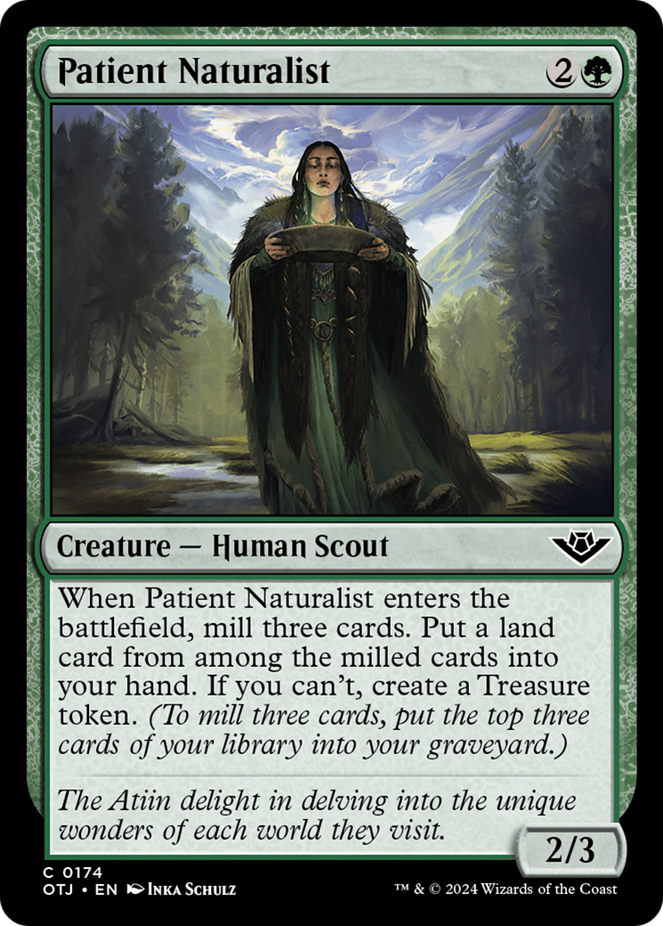 Image of Patient Naturalist [Outlaws of Thunder Junction]