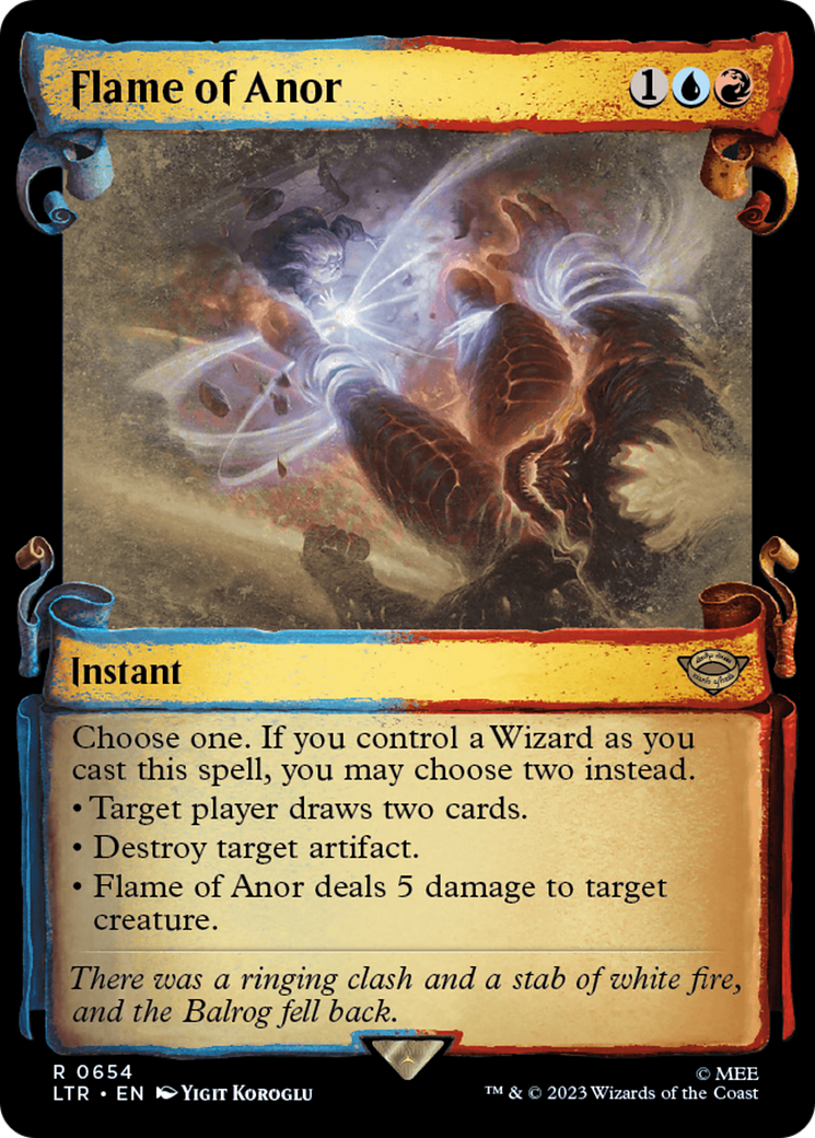 Image of Flame of Anor [The Lord of the Rings: Tales of Middle-Earth Showcase Scrolls]