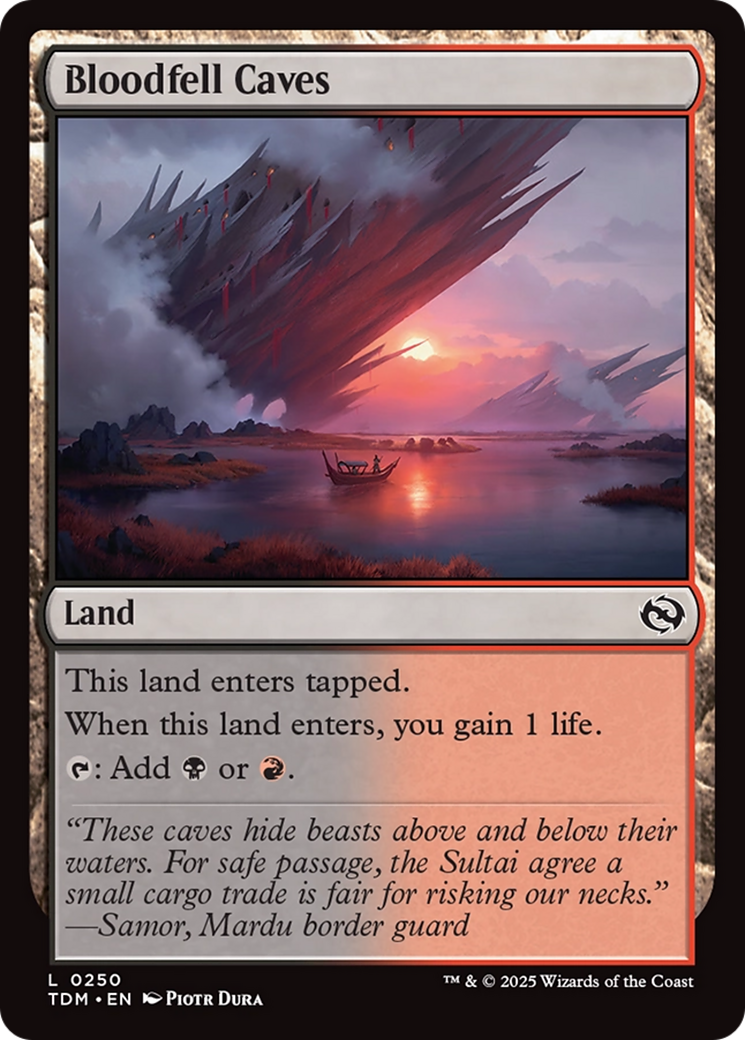 Image of Bloodfell Caves [Tarkir: Dragonstorm]