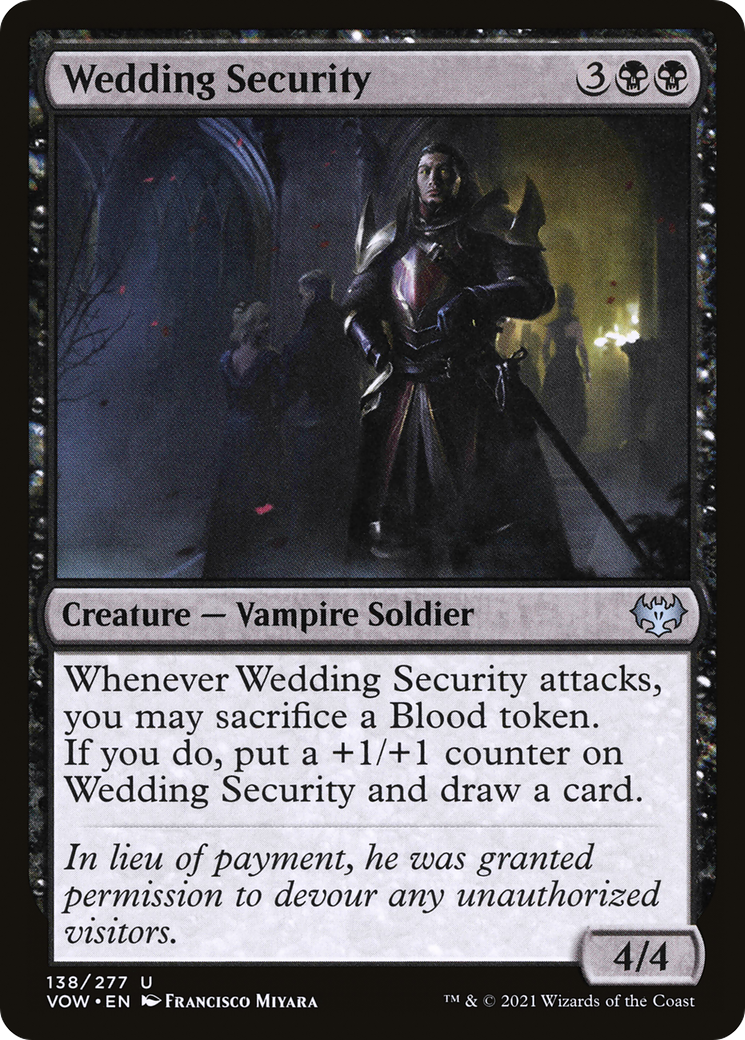 Image of Wedding Security [Innistrad: Crimson Vow]