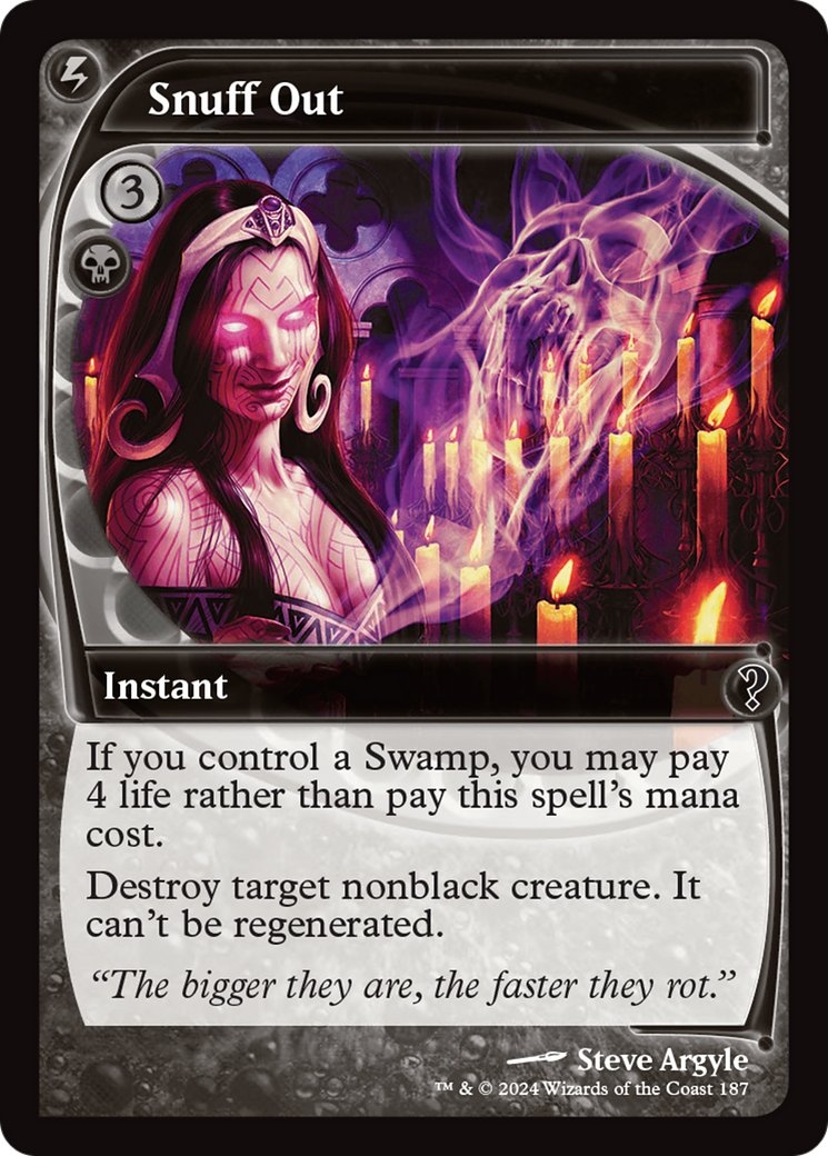 Image of Snuff Out (Future Sight) [Mystery Booster 2]