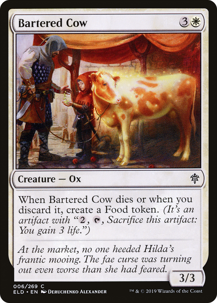 Image of Bartered Cow [Throne of Eldraine]