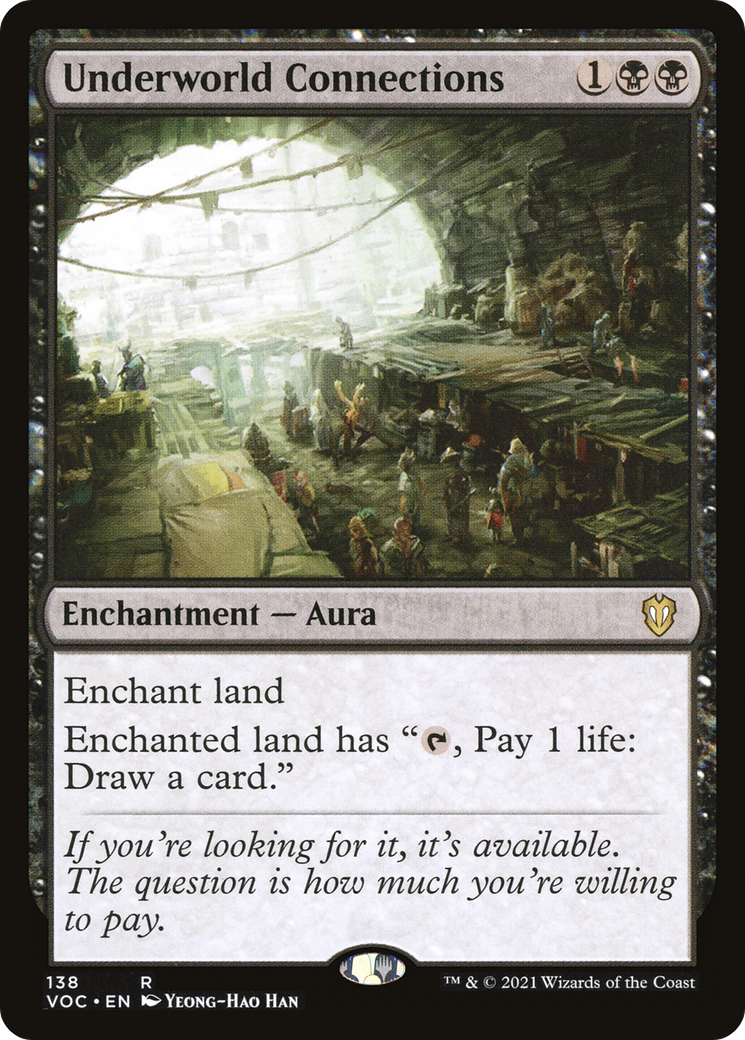 Image of Underworld Connections [Innistrad: Crimson Vow Commander]