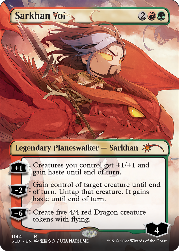 Image of Sarkhan Vol (Borderless) [Secret Lair Drop Series]