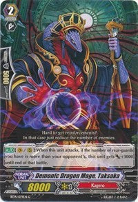 Image of Demonic Dragon Mage, Taksaka (BT14/079EN) [Brilliant Strike]